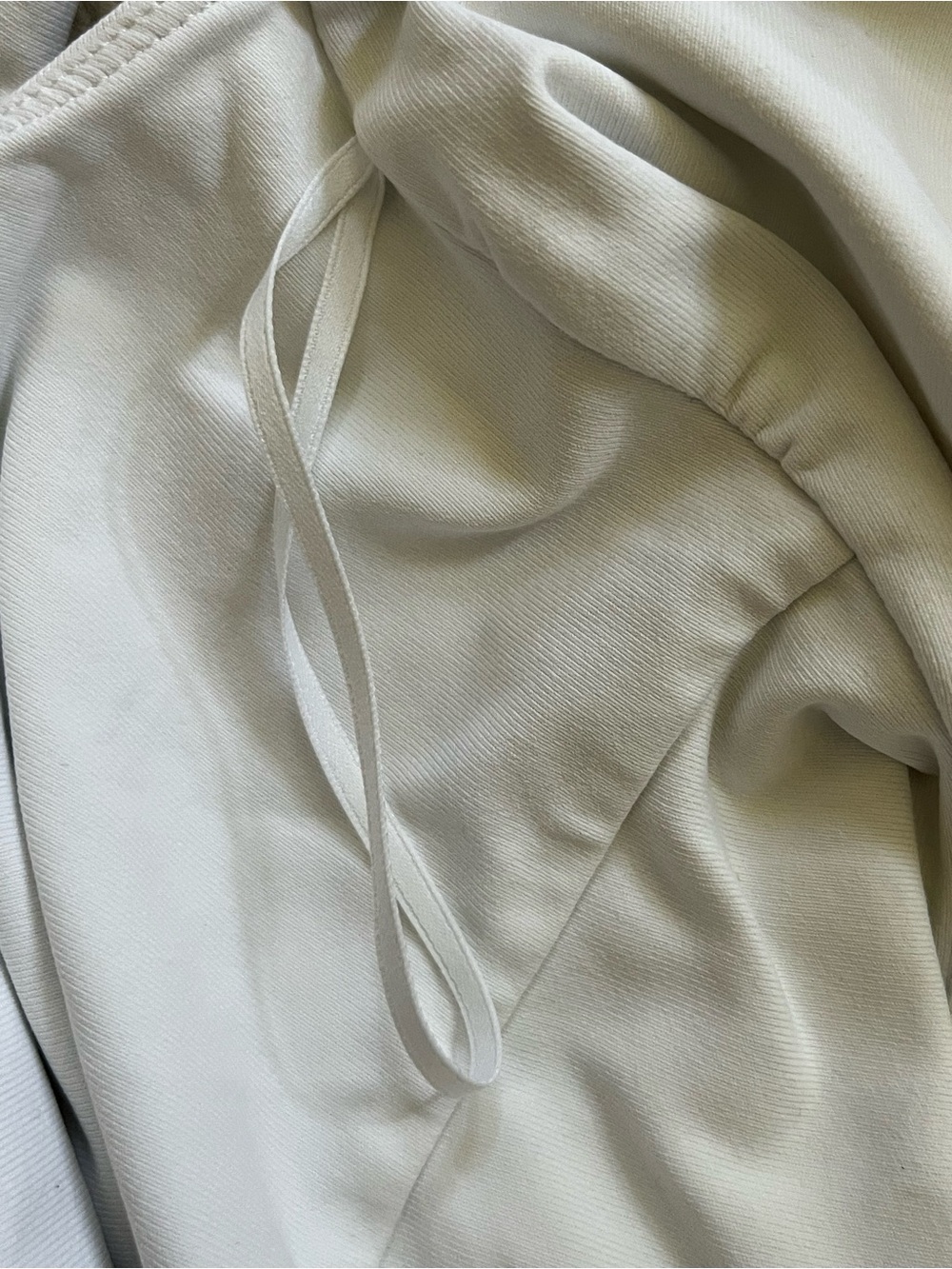 Aritzia Contour White Off Shoulder Twist Top - Picture 8 of 8